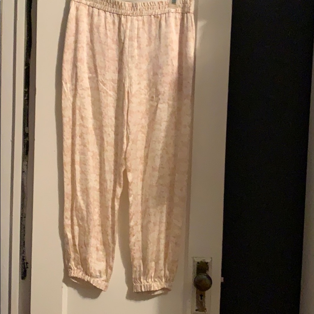 Club Monaco silk joggers
